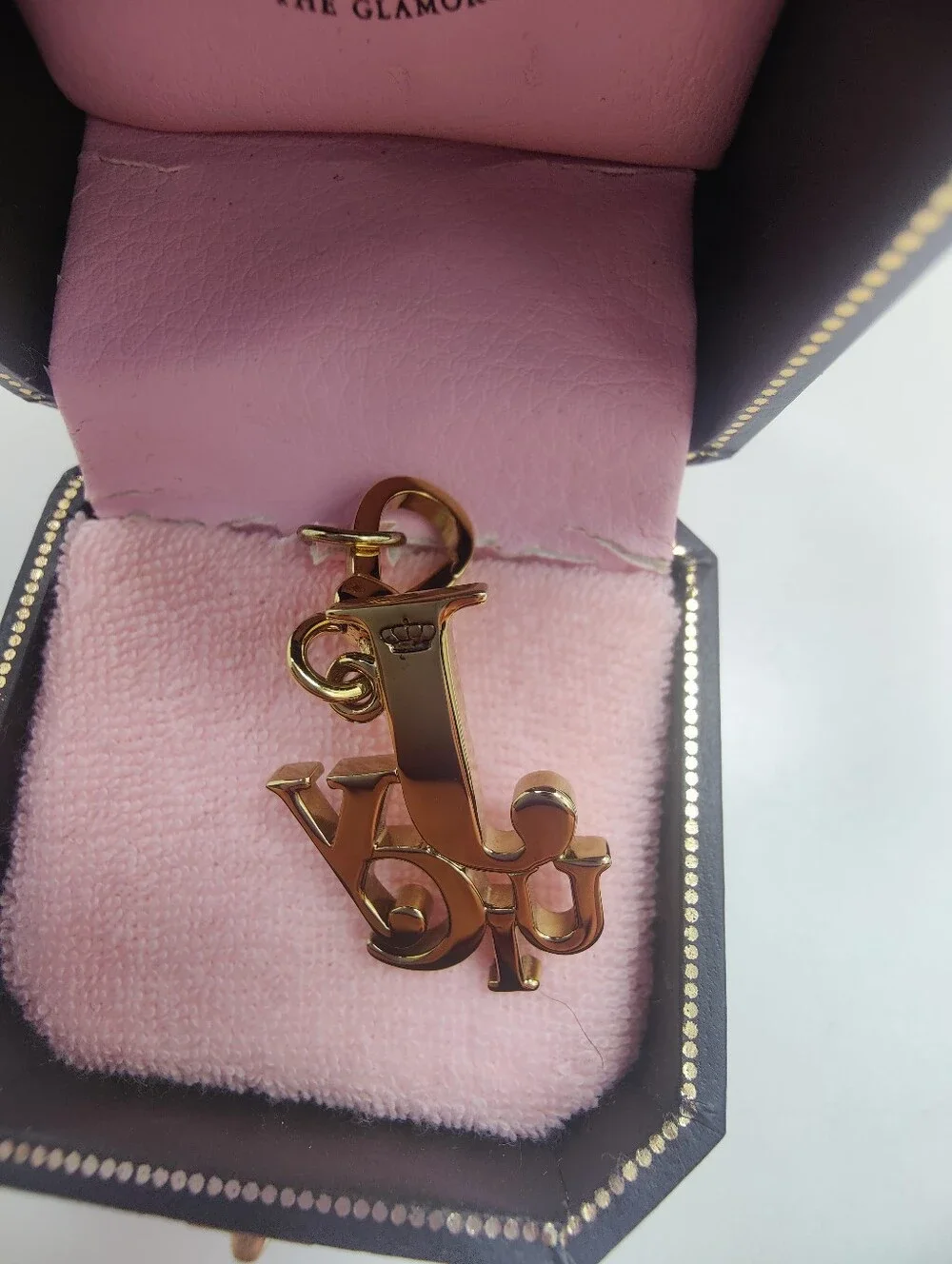 Vintage Juicy Couture Gold Tone 